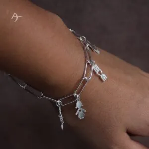 Pulsera Varios Dijes en Plata